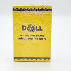 DOALL Sawing Company Promotional Vintage Collectible Playing Cards RARE Sealed